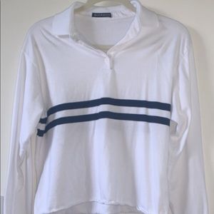 Brandy Melville long sleeve rugby top